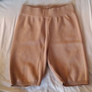 Aritzia Wilfred Mackenzie knit bike shorts